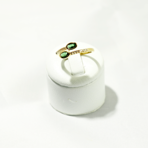 Bague Plaqué-Or Olive