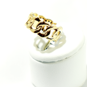 Bague Plaqué-Or Chaîne