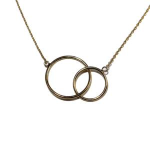 Collier Plaqué-Or Double Rond