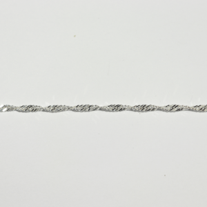 Bracelet Argent Maille Singapour