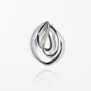 Pendentif Argent Tourbillon