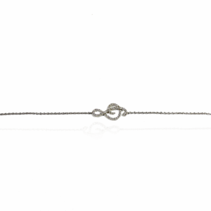 Bracelet Argent Clef de Sol